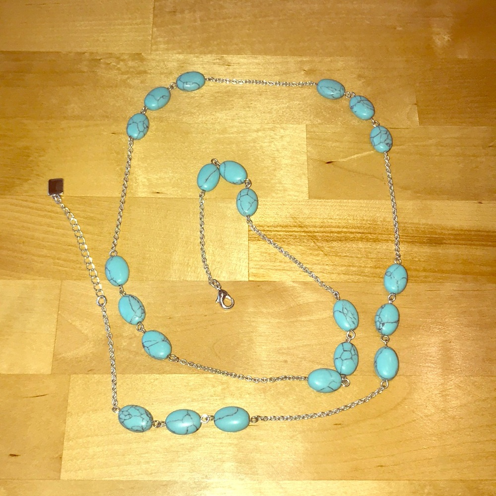 🌟SALE 2 for 20🌟 turquoise necklace by Chaps!
